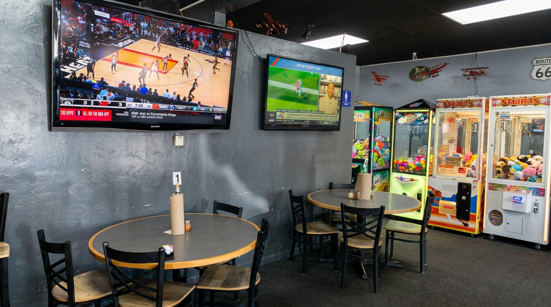 Every game, on the big screens