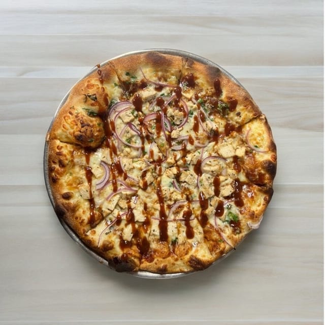 BBQ Chicken Pizza Family.
